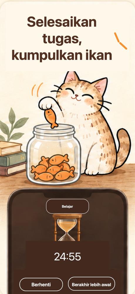 Jam Pasir Kucing · Lihat lebih dekat 2