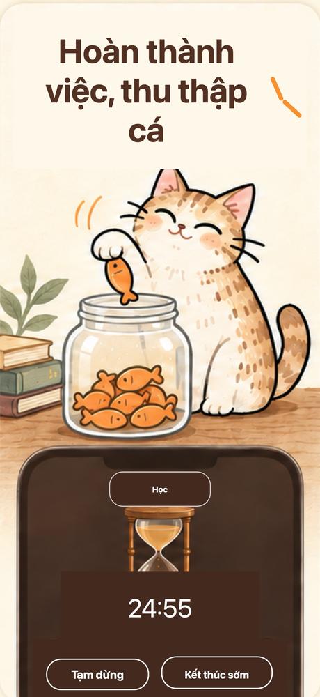 Đồng hồ cát mèo · Xem kỹ hơn 2