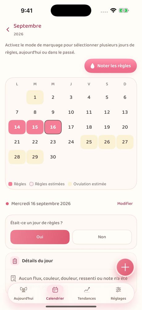 Mon cycle · Wristlab · Regarder de plus près 2