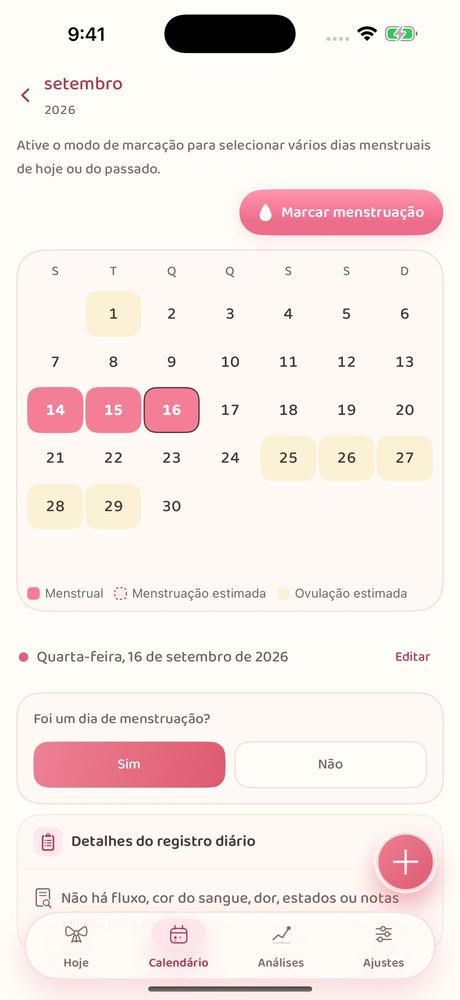 Meu ciclo · Wristlab · Veja de perto 2