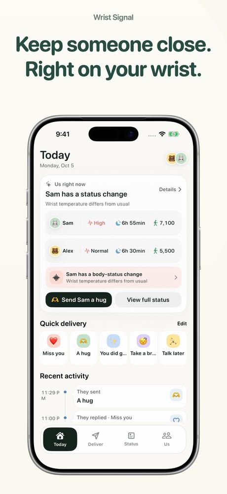 Wrist Signal - Apple Watch · A closer look 1