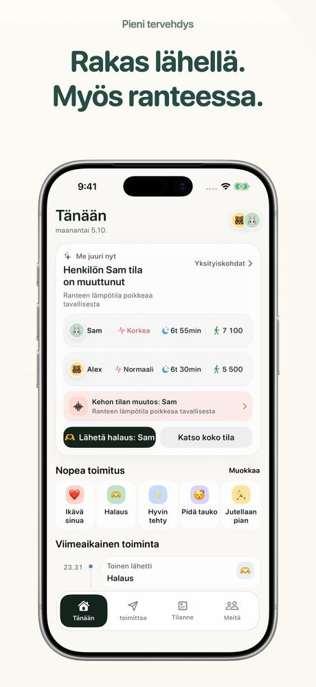 Pieni tervehdys - Apple Watch · Tutustu tarkemmin 1